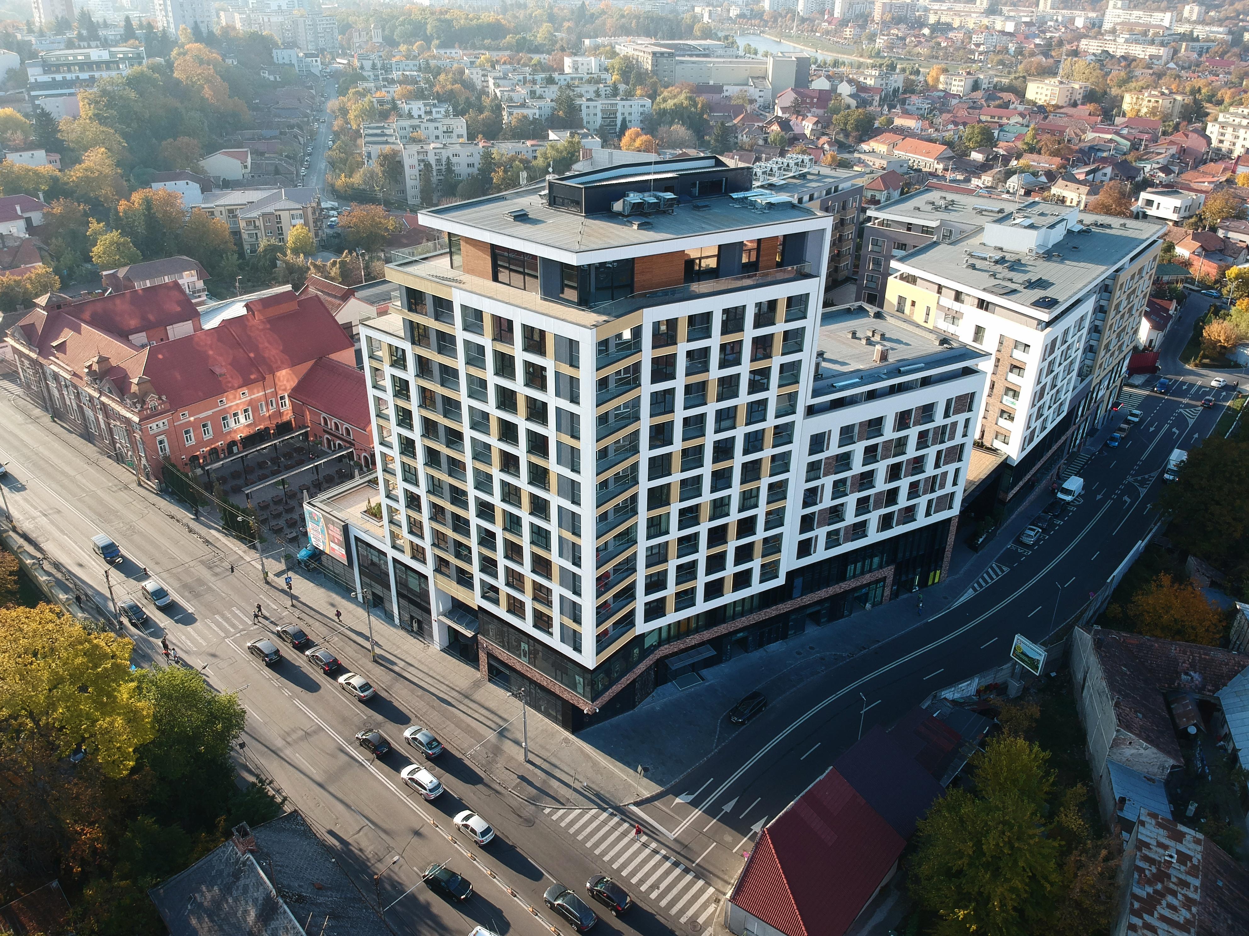 Hotel Platinia クルージュ＝ナポカ エクステリア 写真 Residential complex in Belgrade